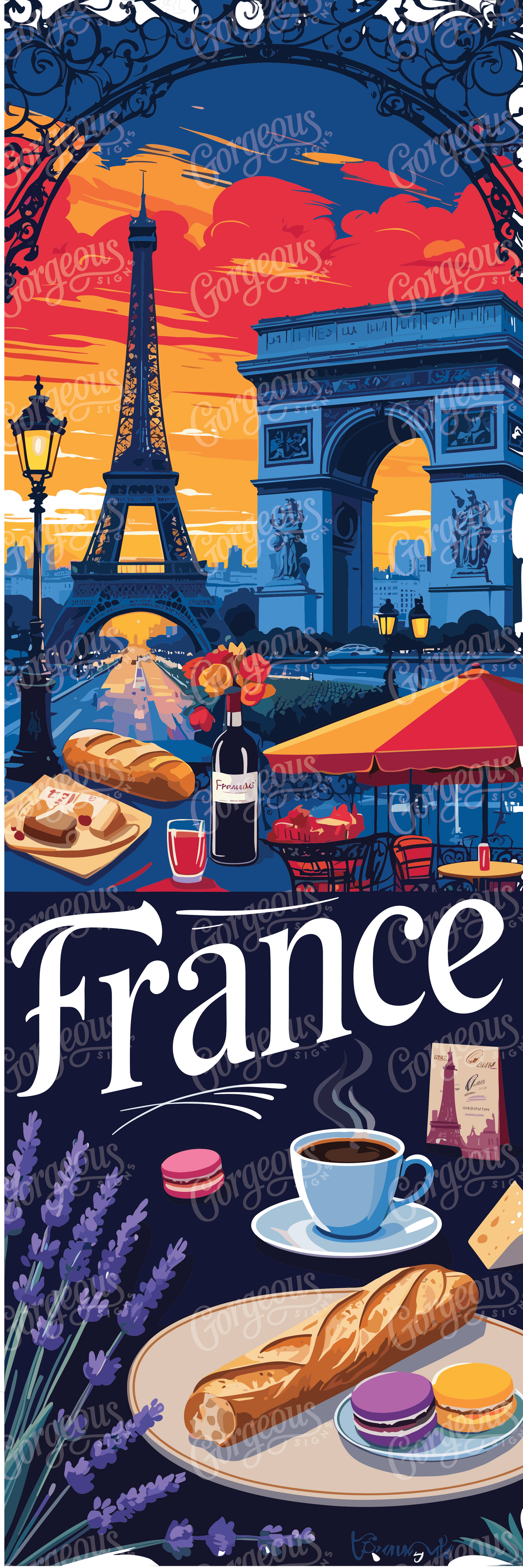 Modern France Wall Art,Travel lover gift, Unique wall gift, Paris Wall decor gift, Wall art, Bathroom wall decor, Office wall decor