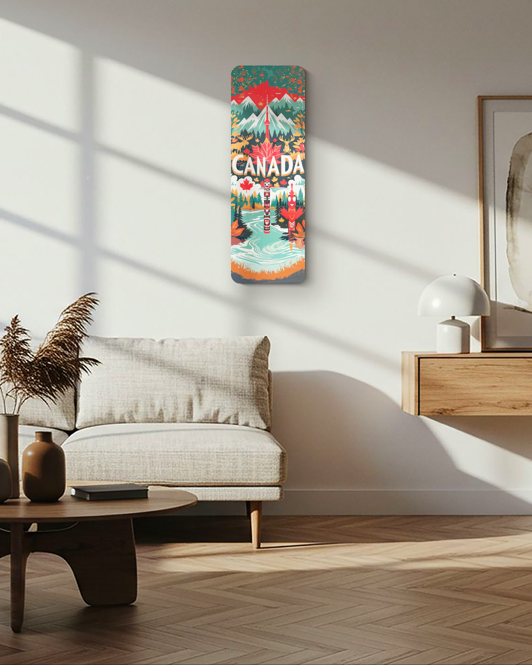 Canada Wall decor, Travel lover gift, UV printed decor, Bedroom wall decor, Gift for her, Unique decor, Kitchen wall decor, Best home gift