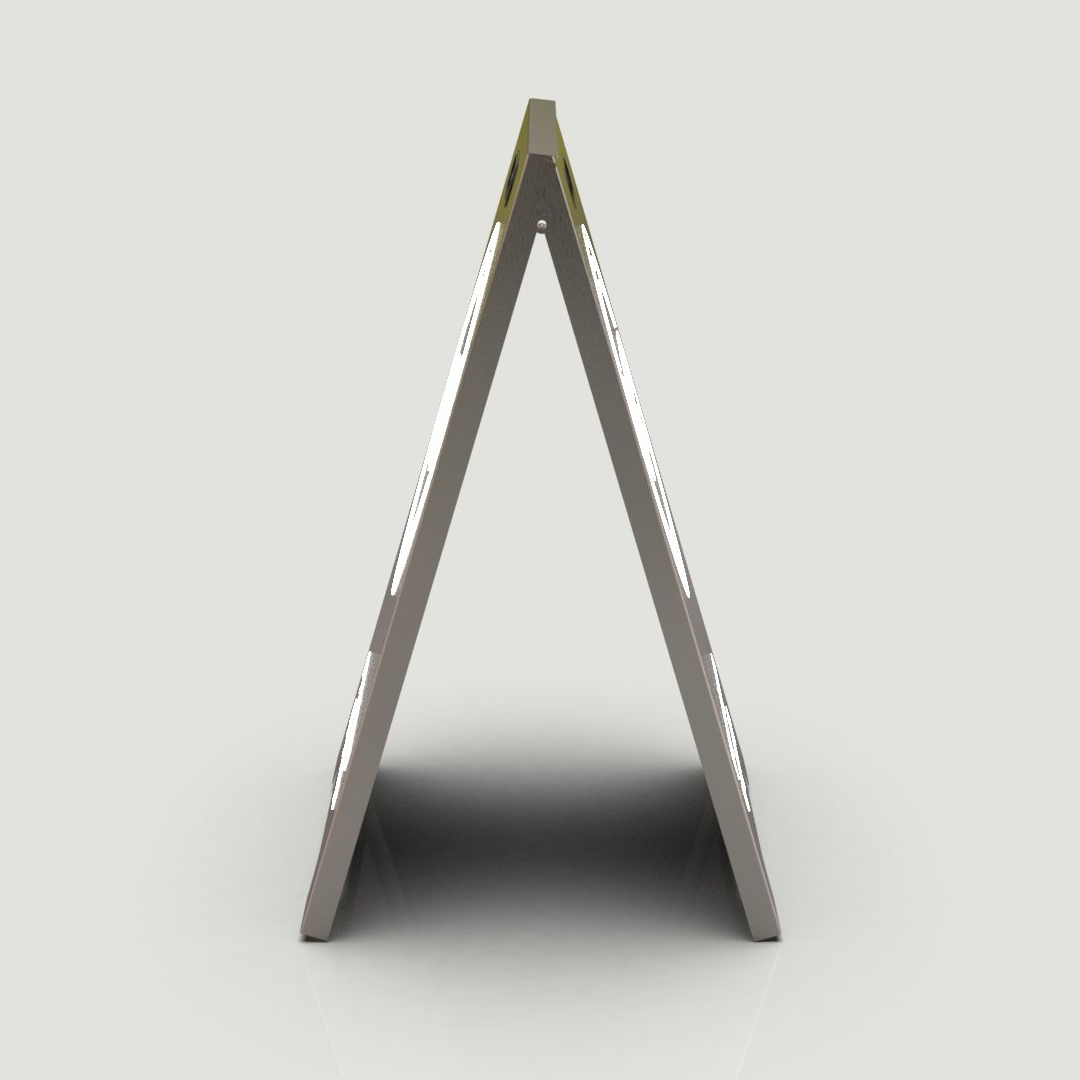 Metal A Frame Sign, Sidewalk Sign, Sandwich Board Sign For Businnesses, Modern Custom Sign, Pavement Sign, A Frame Easy Set Up, Shop Sign