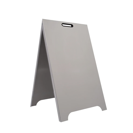Blank A-Frame Metal Sign – Customizable Sandwich Board (With/Without Lighting)