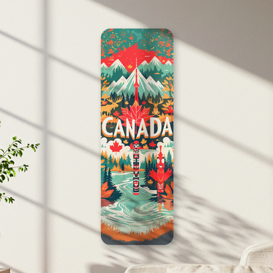 Canada Wall decor, Travel lover gift, UV printed decor, Bedroom wall decor, Gift for her, Unique decor, Kitchen wall decor, Best home gift
