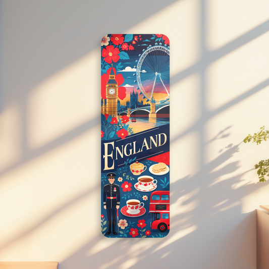 England Mirror wall decor, Farmhouse wall decor, Best gift for her him, London Dining room wall art, Christmas gift idea, Wall Decor