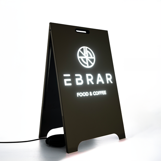 Sandwich Sign For Cafes, A Frame Sign, Custom Sign, Shop Sign, Store Front Sign, Pavement Sign, Barbershop Sign, Sidewalk Sign, A board Sign