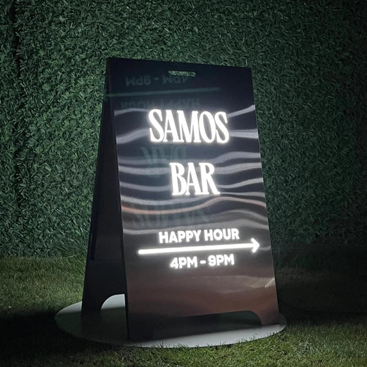 A Frame Sign, Sandwich Sign For Cafes, Custom Sign, Shop Sign, Store Front Sign, Pavement Sign, Barbershop Sign, Sidewalk Sign, A board Sign