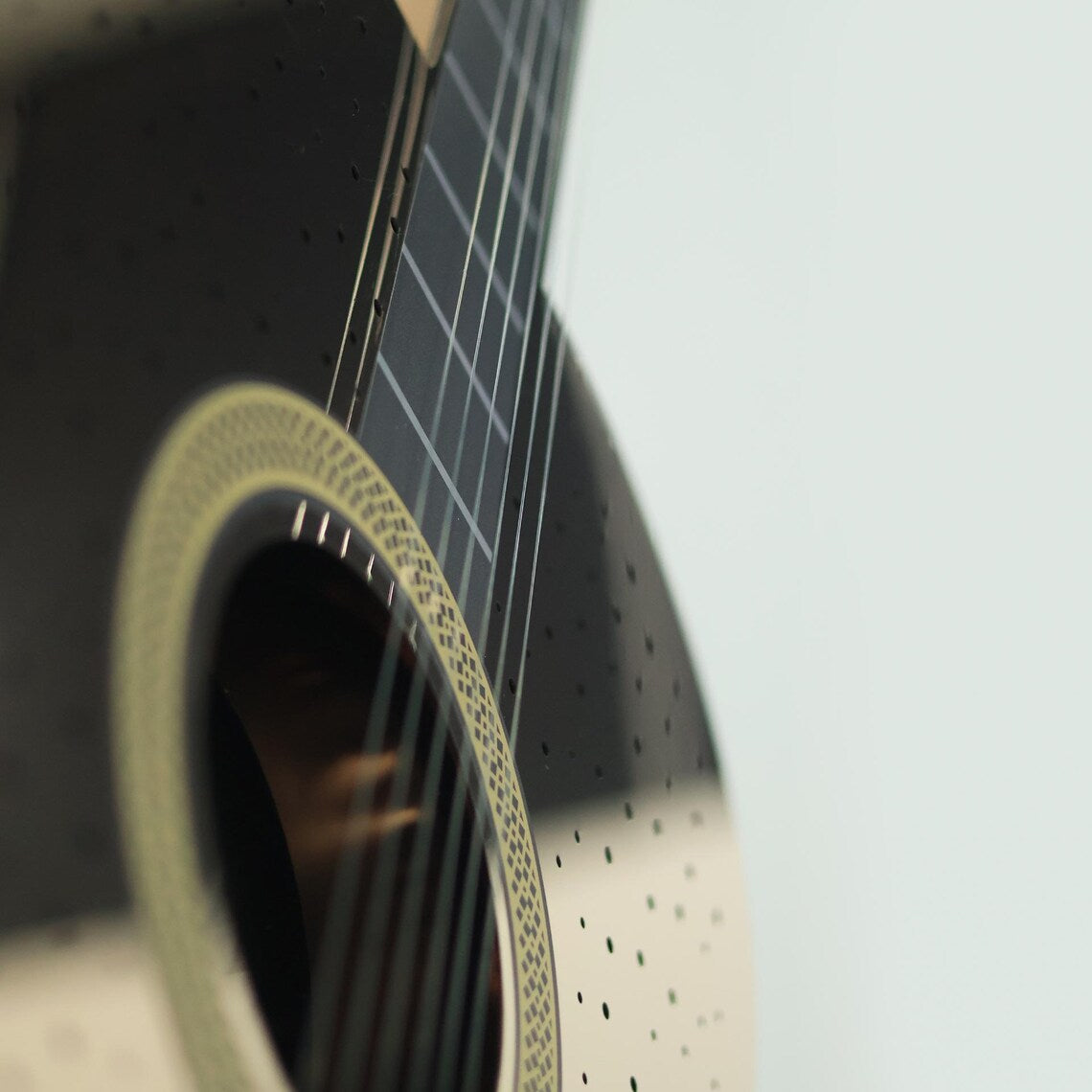 Illuminated Guitar Wall Art for Bars, Stainless Steel LED Guitar Decor, Luxury Music Wall Display