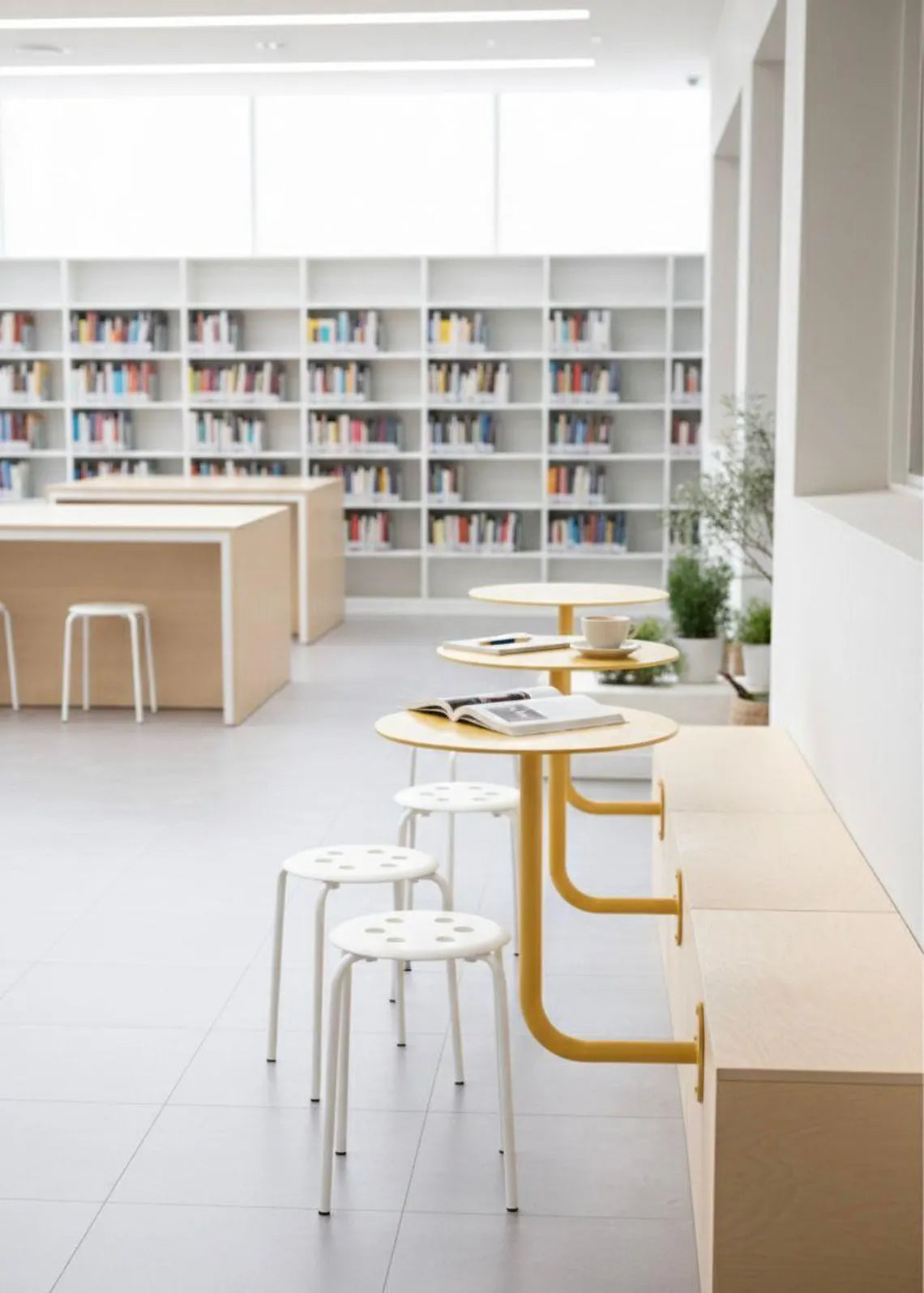 Wall Mounted Cafe Table, Industrial Metal Wall Mounted Cafe Table | Space Saving Bistro Bar Counter