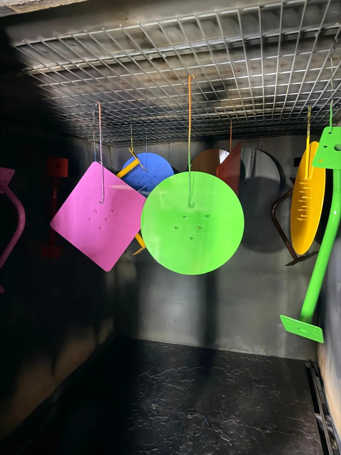 Wall Mounted Cafe Table, Industrial Metal Wall Mounted Cafe Table | Space Saving Bistro Bar Counter