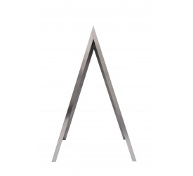 104 Stainless Metal A-Frame Sidewalk Sign