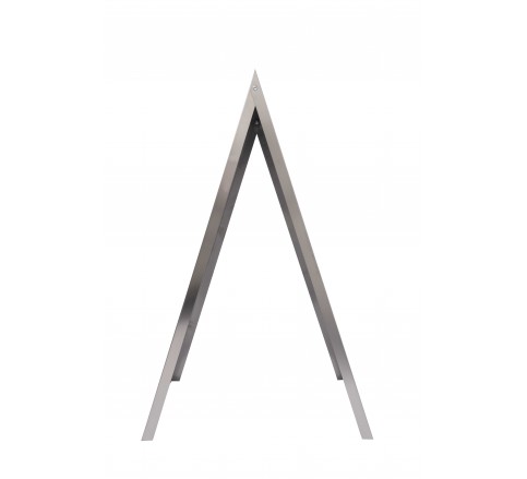 104 Stainless Metal A-Frame Sidewalk Sign