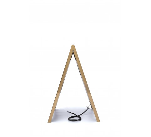 113 Stainless Metal A-Frame Sidewalk Sign