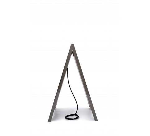 114 Stainless Metal A-Frame Sidewalk Sign