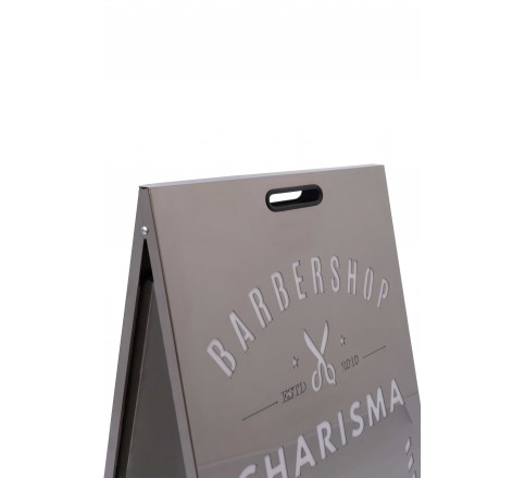 101 Stainless Metal A-Frame Sidewalk Sign